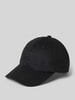 Knowledge Cotton Apparel Basecap mit Logo-Stitching Black