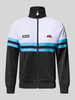Ellesse Sweatjack met labelpatch, model 'RIMINI'' Blauw