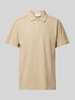 Calvin Klein Jeans Poloshirt met labeldetail Beige