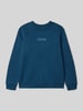 Jack & Jones Bluza z nadrukiem z logo model ‘POINT’ Petrol
