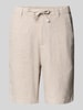 Jack & Jones Regular Fit Shorts mit Tunnelzug Modell 'MYKONOS' Beige