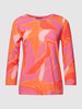 Betty Barclay Longsleeve mit Allover-Muster Pink