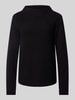 Marc O'Polo Slim Fit Strickpullover aus hochwertiger Baumwolle mit feinem Linksstrick Black