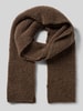 Marc O'Polo Schal aus Woll-Alpaka-Mix  Dunkelbraun