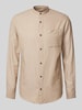 Jack & Jones Regular fit vrijetijdsoverhemd met borstzak Beige