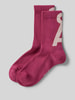 Armedangels Socken mit Label-Print Modell 'SAAMUS' Pink