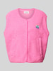 American Vintage Weste aus Teddyfell Modell 'HOKTOWN' Pink