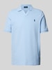 Polo Ralph Lauren Classic Fit Poloshirt mit Logo-Stitching Hellblau