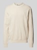 G-Star Raw Strickpullover aus Viskose mit Strukturmuster Offwhite