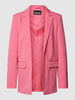 Pieces Blazer mit Pattentaschen Modell 'BOSSY' Pink