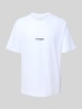 Jack & Jones T-Shirt mit Rundhalsausschnitt Modell 'SOHO' Weiss