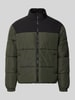 JACK & JONES Steppjacke mit Stehkragen Modell 'RAZE' Oliv