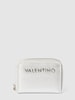VALENTINO BAGS Portemonnee met labeldetail, model 'DIVINA' Zilver