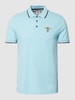 Aeronautica Militare Poloshirt mit Logo-Stitching Royalblau