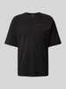 EA7 Emporio Armani T-Shirt mit Label-Detail Black