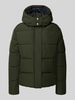 Superdry Regular Fit Jacke in Stepp-Optik Oliv