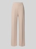 Rinascimento Straight Fit Stoffhose mit Bügelfalten Taupe