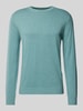 Tom Tailor Strickpullover mit Label-Stitching Modell 'BASIC' Mint