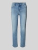 Liu Jo White Slim Fit Jeans im 5-Pocket-Design Hellblau