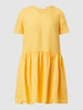 Joseph Janard Kleid aus Leinen Orange