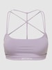 REVIEW Crop Top mit gekreuztem Rücken Purple