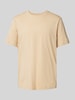 CHAMPION T-Shirt mit Label-Stitching Beige