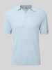 Drykorn Regular Fit Poloshirt mit V-Ausschnitt Modell 'BRAIAN' Hellblau