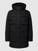 BOSS Green Daunenjacke mit Label-Details Modell 'Zefiro' Schwarz
