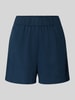 Marc O'Polo Denim Regular fit korte broek met elastische band Marineblauw