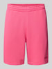 REVIEW Relaxed Fit Sweatshorts mit Label-Stitching Pink