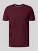 Christian Berg Men T-shirt met ronde hals Bordeaux