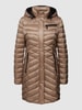 Gil Bret Steppjacke mit Reißverschlusstaschen Camel