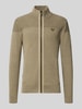 PME Legend Gebreid jack met ritssluiting Beige