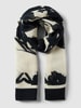 Marc O'Polo Schal mit Allover-Muster Schwarz