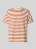 Selected Homme Regular Fit T-Shirt aus Baumwoll-Mix Modell 'ELI' Beige