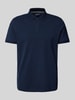 Tom Tailor Regular Fit Poloshirt aus Baumwoll-Piqué mit Logo-Stitching Dunkelblau