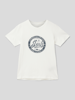 Jack & Jones T-Shirt mit Label-Print Offwhite