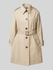 Barbour Trenchcoat mit Taillengürtel Modell 'MAIA' Sand