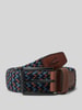 camel active Riem in gevlochten look Marineblauw