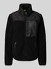 TheJoggConcept Fleecejacke mit Stehkragen Modell 'BERRI' Black