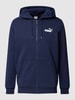 PUMA PERFORMANCE Sweatjack met labelprint Donkerblauw
