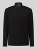 BOSS Green Poloshirt mit Logo-Patch Modell 'Pirol' Black