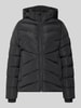 Cars Jeans Regular Fit Jacke in Stepp-Optik Modell 'Synria' Black