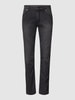 Christian Berg Men Slim Fit Jeans mit Stretch-Anteil – Light Denim Dunkelgrau meliert