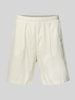 REVIEW Shorts mit elastischem Bund Beige