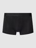 Calvin Klein Underwear Obcisłe bokserki z elastycznym paskiem z logo w zestawie 3 szt. Czarny