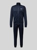 EA7 Emporio Armani Regular Fit Trainingsanzug mit Label Print Dunkelblau