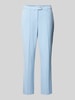 Tom Tailor Straight Leg Stoffhose mit Bundfalten Hellblau