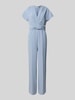 Vera Mont Jumpsuit met knoopdetail Lichtblauw