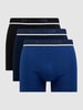 Schiesser Trunks mit Stretch-Anteil im 3er-Pack Blau